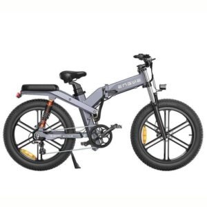 Engwe X26 1000W 26" Fat Bike Pliable E-Mountain Bike Double Batteries EMTB